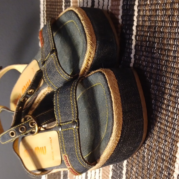 Miu Miu Prada wedge platforms - Picture 13 of 16